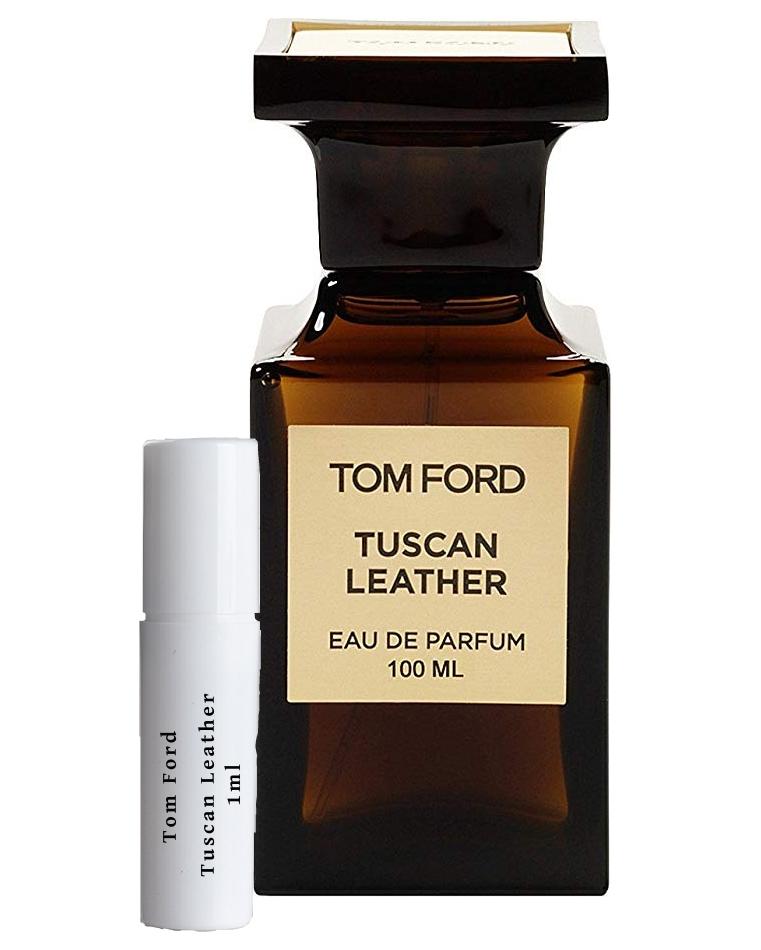 Frasco de amostra de couro toscano Tom Ford 1ml