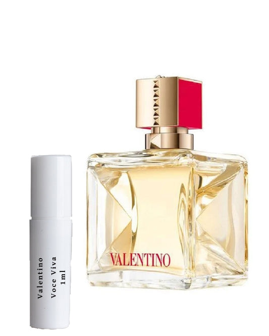 Frasco de spray de amostra Valentino Voce Viva 1ml