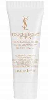 Yves Saint Laurent Base Touche Eclat 5ml 0,16 fl. onças. amostra de cuidados com a pele Shade B 20 Ivory