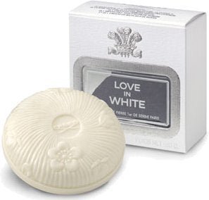 credo amor em sabonete branco