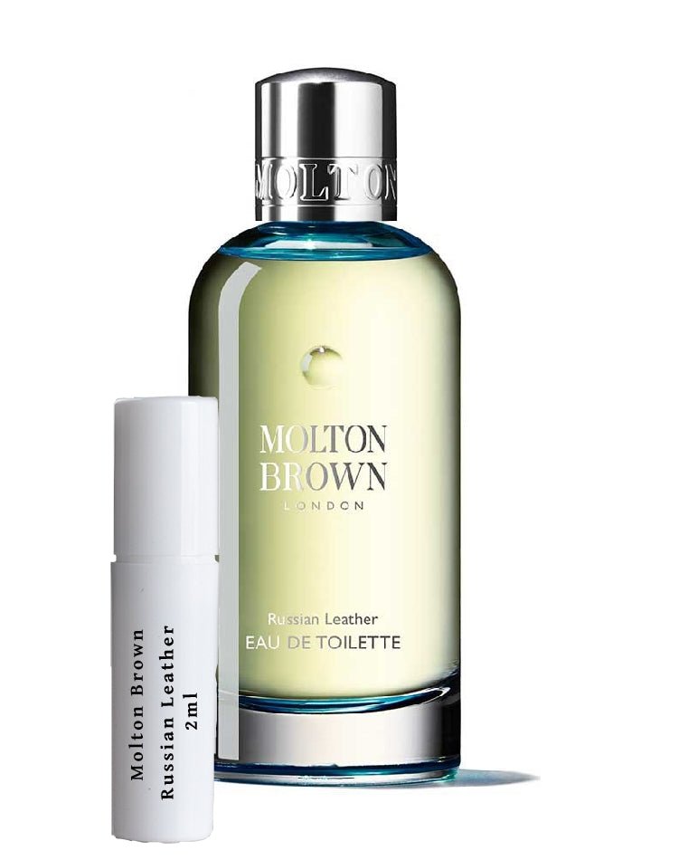 Amostras de couro russo Molton Brown 2ml