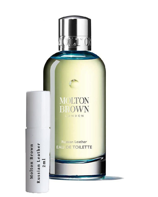 Amostras de couro russo Molton Brown 2ml
