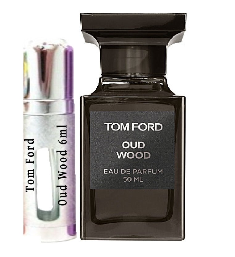 Amostras de madeira Oud Tom Ford 6ml